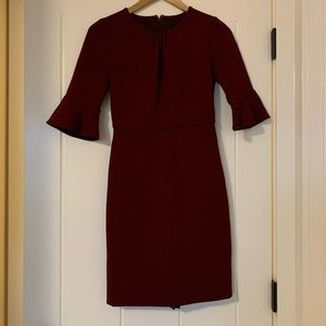 J. Crew Petite Knee Length Dress
